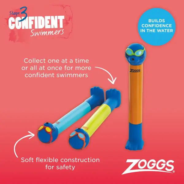 Zoggy Dive Stick 3pcs Pack - Image 2